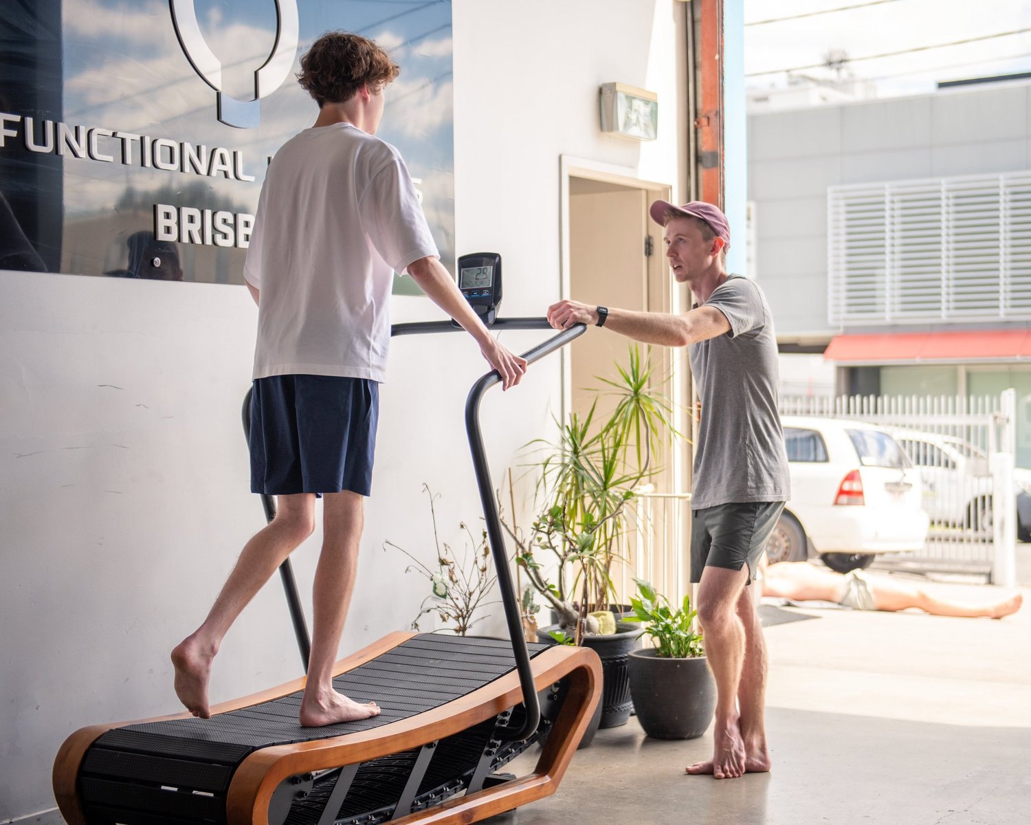 Functional Patterns gait cycle analysis on a treadmill