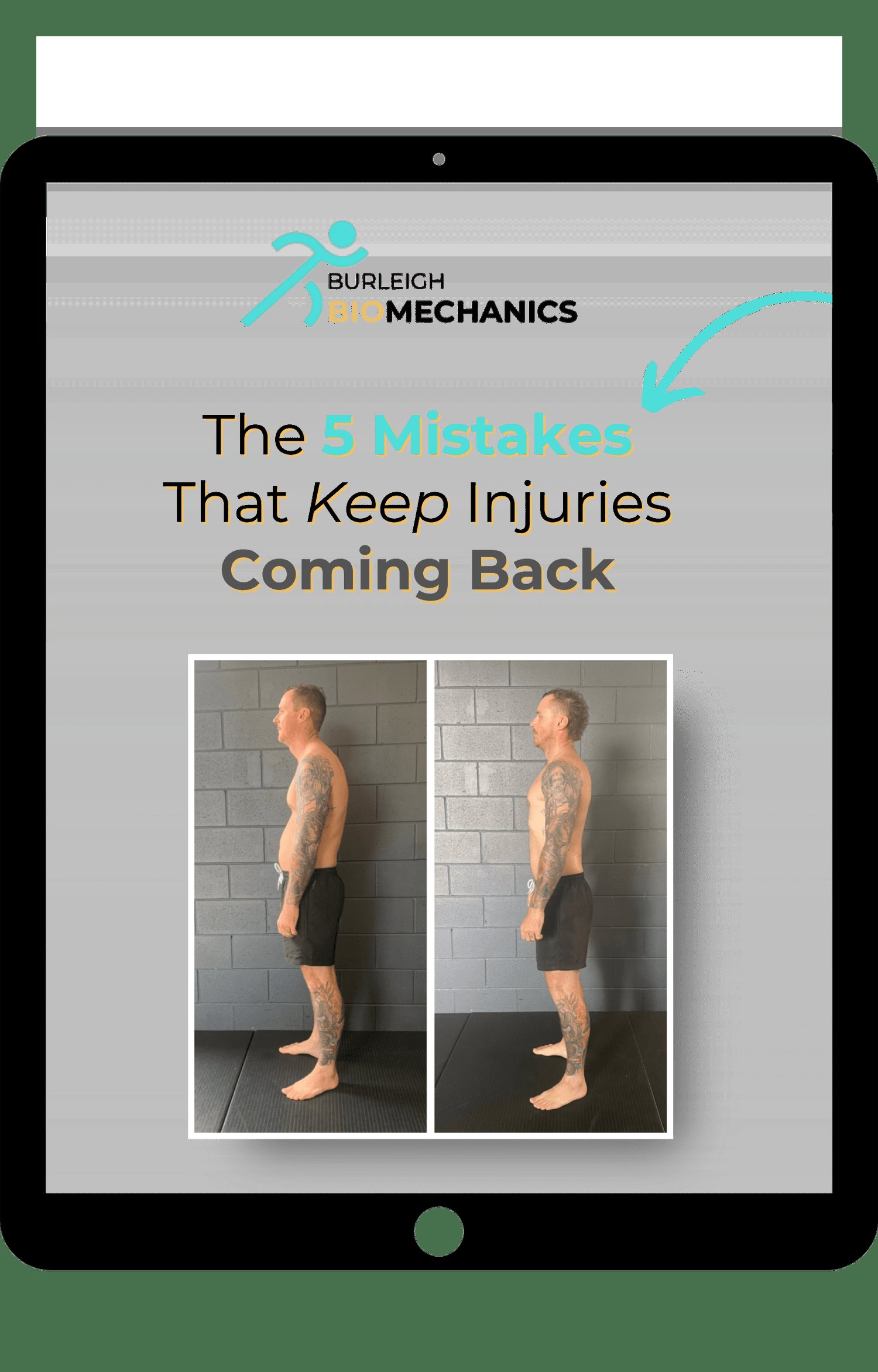 The 5 Mistakes That Keep Injuries Coming Back — free guide from Functional Patterns Burleigh